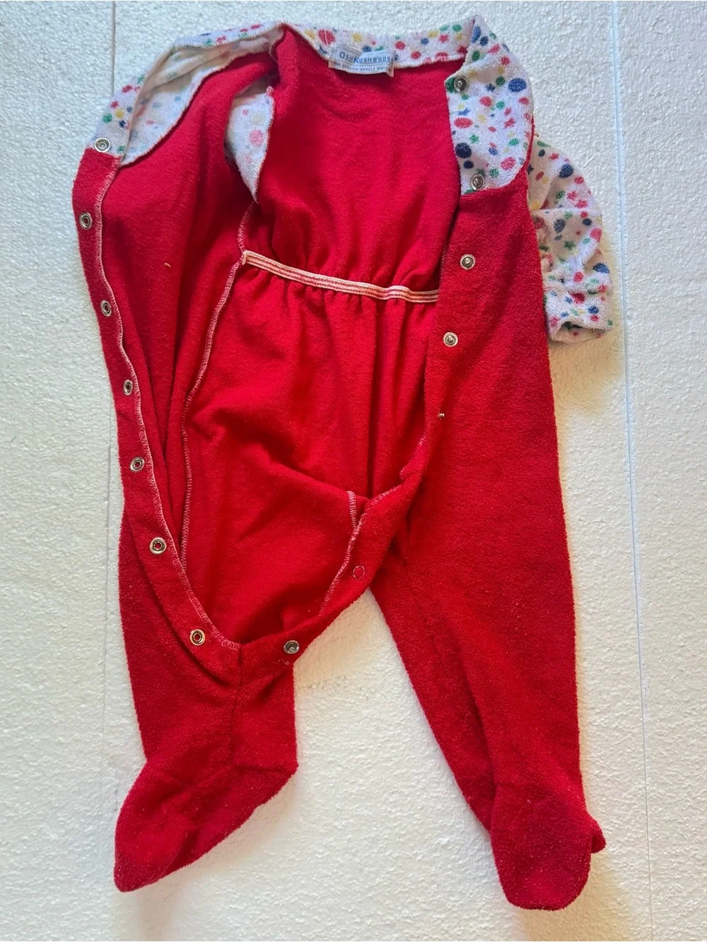 Vintage OshKosh B'Gosh Romper Large